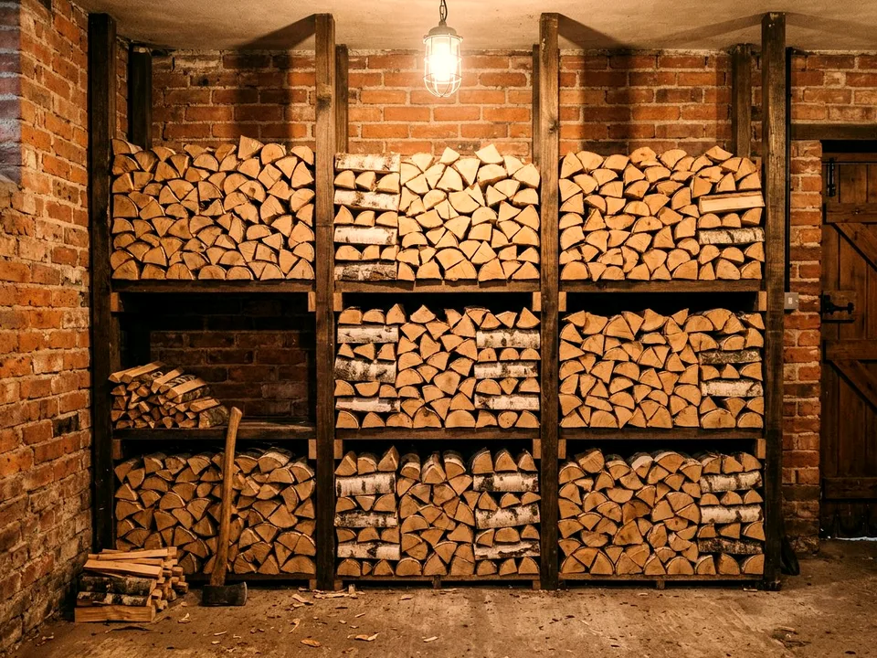 Круговая поленница holzhausen, Королёв, переулок Речная, 5А